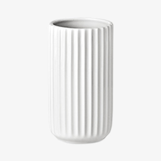 Lyngby vase 15cm hvit