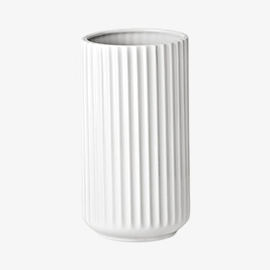 Lyngby vase 20cm hvit