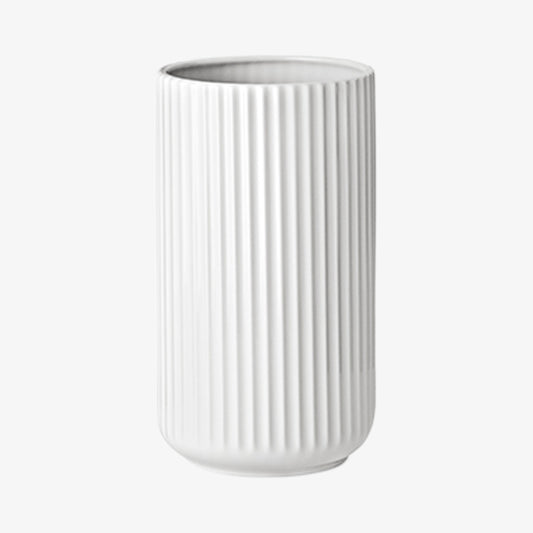 Lyngby vase 25cm hvit