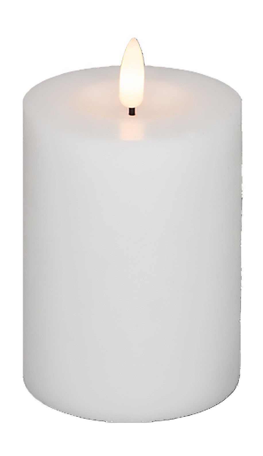 Blokkelys 3D-flamme med 6-timers timer, 7,5 x 10 cm, innendørs