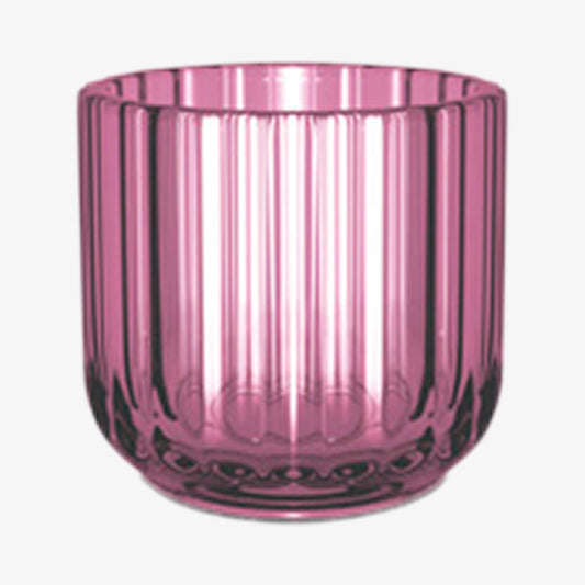 Lyngby stativ 6,5cm lilla glass
