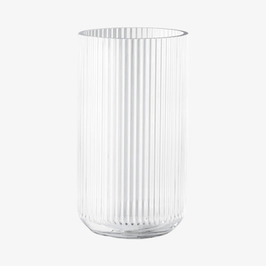 Lyngby vase 35cm klart glass