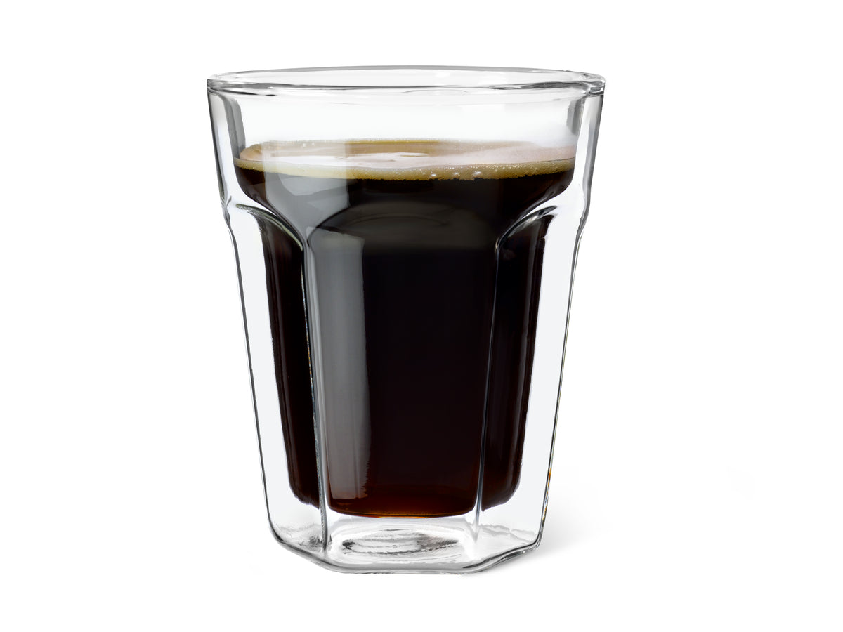 Dobbeltvegget glass, klart, glass, 220 ml, 8 x 9 cm