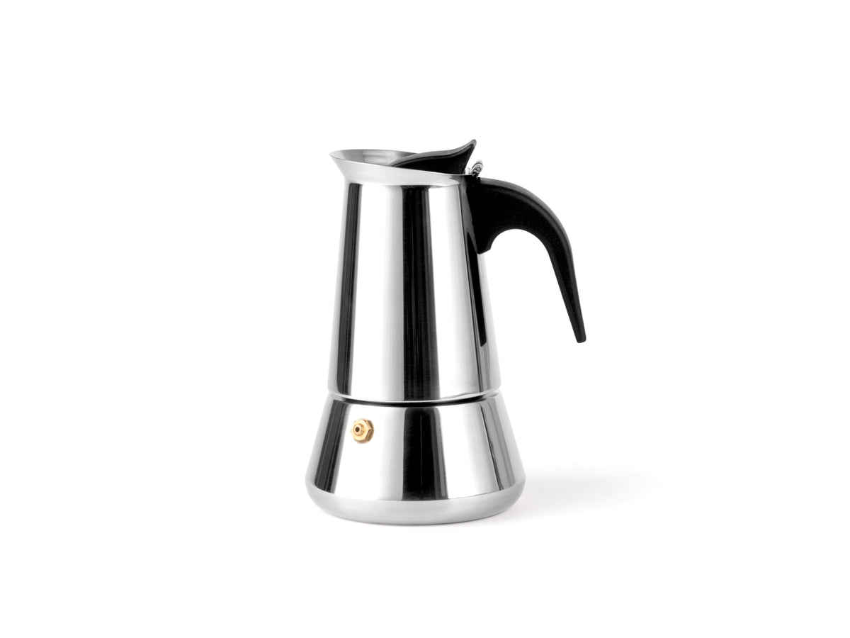 Espressomaskin, sølv, rustfritt stål, 10x17cm, TREVI