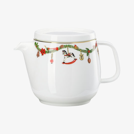 Tea pot, Christmas, Nora