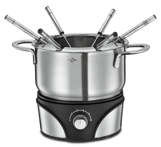 Fonduesæt GENF, elektrisk, inkl. 6 gafler