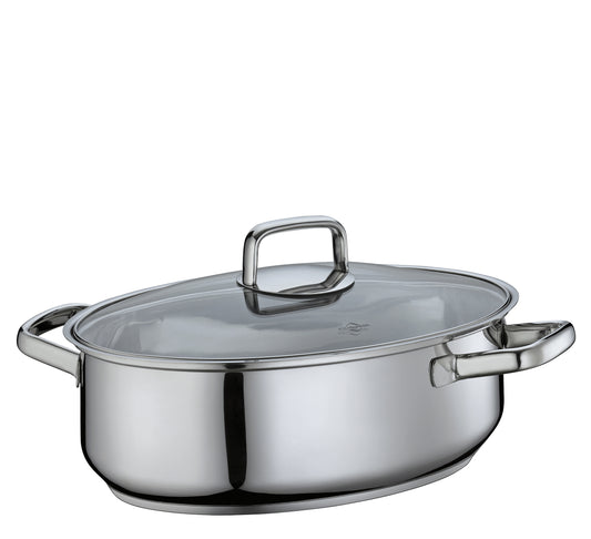 Gourmet stegegryde PISA, 34cm, rustfrit stål