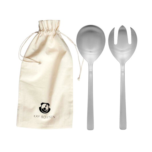 Salatsæt, 2 dele, Mat stål, Grand Prix