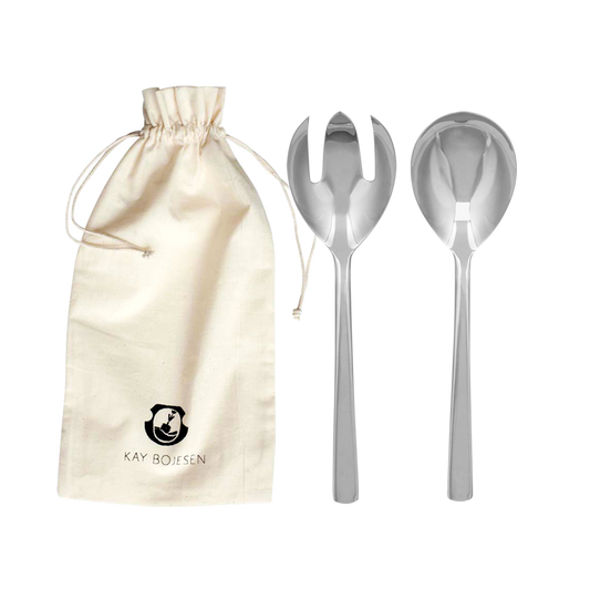 Salatsæt, 2 dele, Poleret stål, Grand Prix