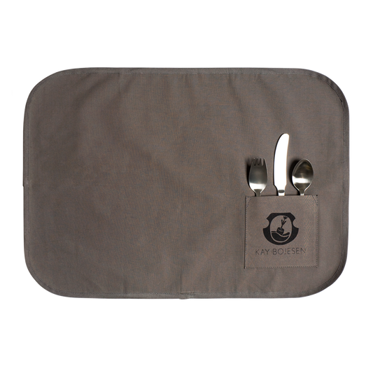 Børnesæt, 3 dele, Poleret stål, Grand Prix