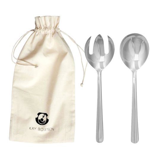 Salatbestik, 2 dele, Poleret stål, Grand Prix