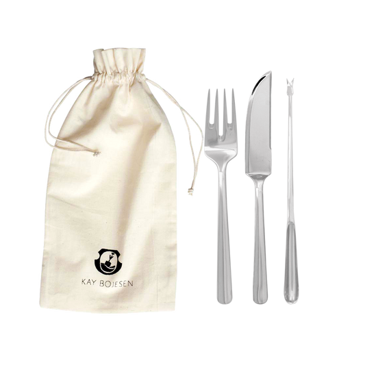 Fiskesæt, 6 dele, Poleret stål, Grand Prix