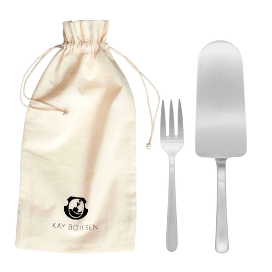 Kagesæt, 5 dele, Mat stål, Grand Prix