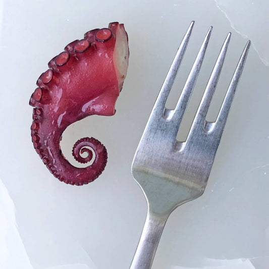 Fiskegaffel, Mat stål, Grand Prix