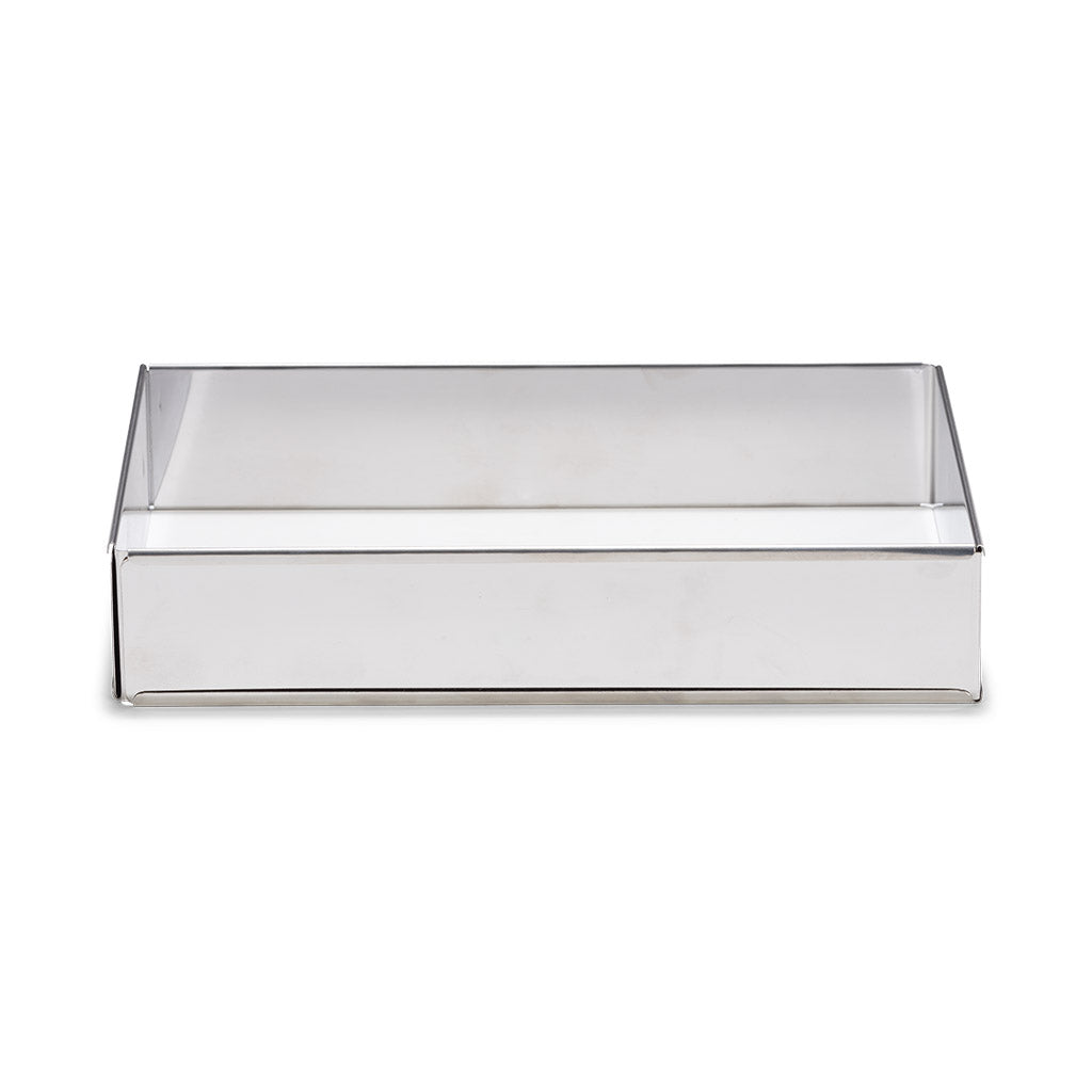 Justerbar kakeramme, firkantet, stål, H5, L26-46 cm