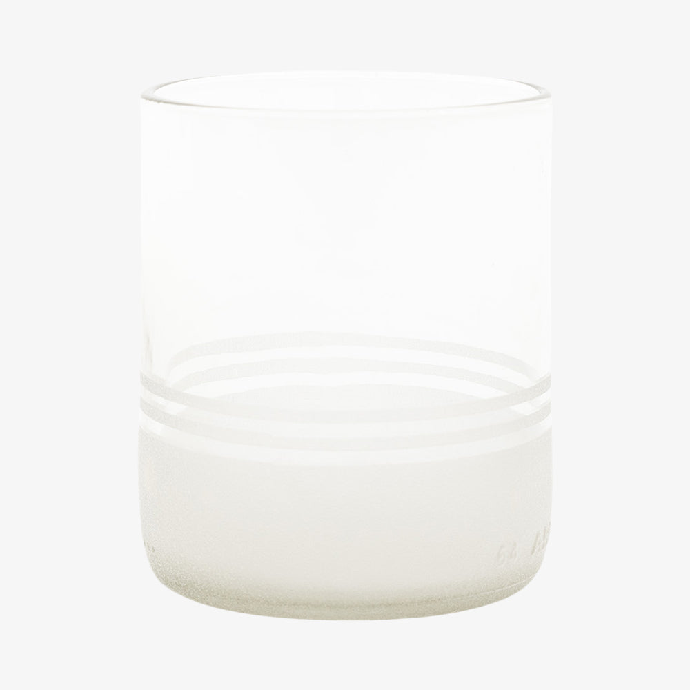 Sæt med 4 glas fra upcyclet glas transparent 250ml
