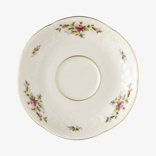 Saucer 4 Tall, Ramona, Sanssouci Elfenbein