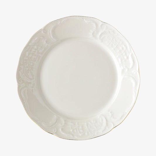 Platta 21cm, guld, Sanssouci Elfenbein