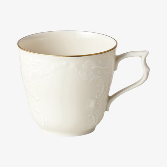 Cup 4 tall, Gold, Sanssouci Elfenbein