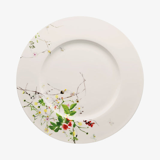 Service Rim Plate 33, Fleurs Sauvages, Brillance