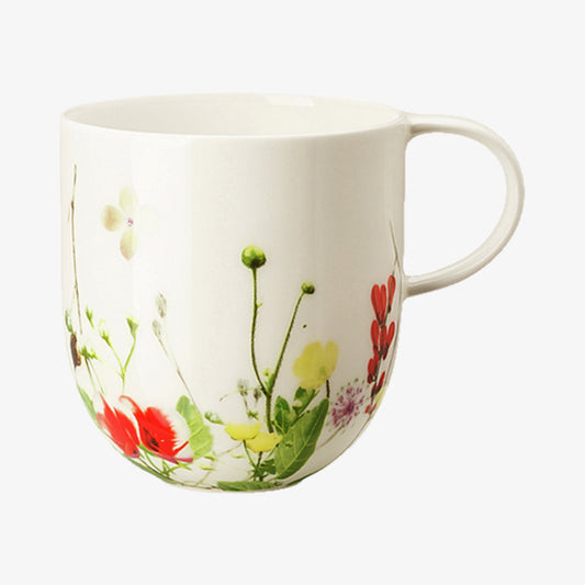 Mug with handle, Fleurs Sauvages, Brillance