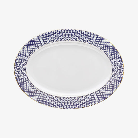 Platter 34cm, Carreau Bleu, Francis