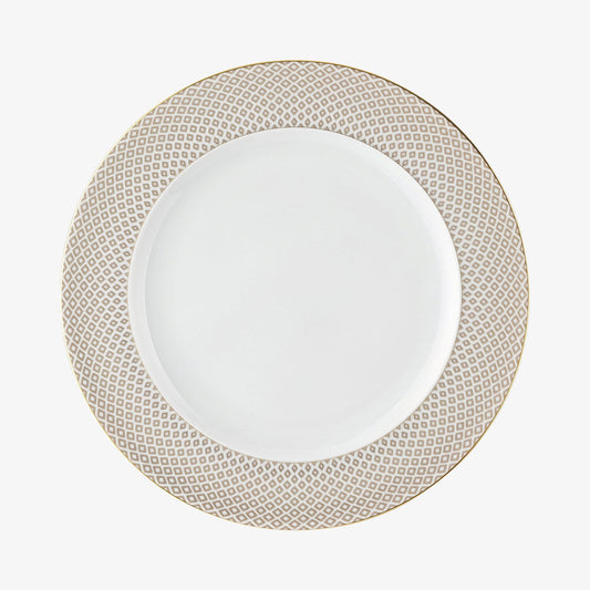Plate 27cm, Carreau Beige, Francis