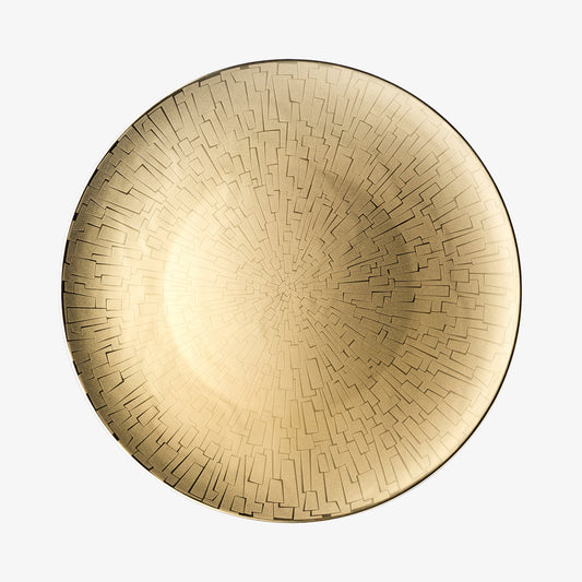 Service Plate 33cm, Skin Gold, Tac Gropius