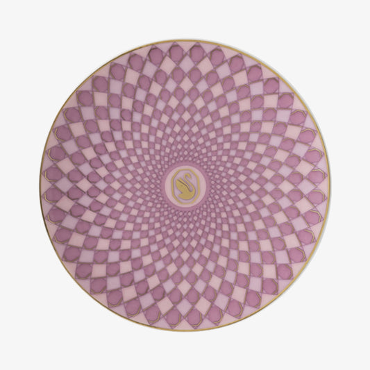 Plate 10 cm, rose, signum