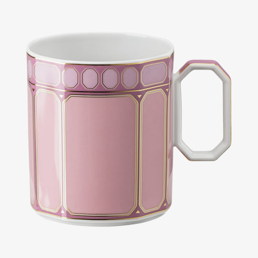 Mug with handle, Rose, Signum