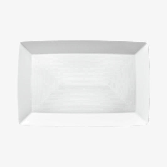 Platter Angular 28cm, Weiss, Trend