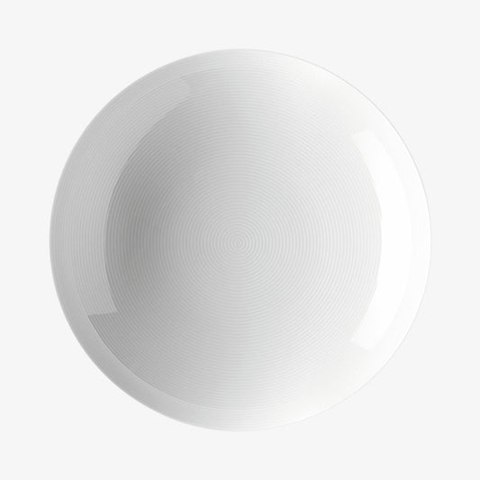 Plate 24cm Deep, Weiss, Loft