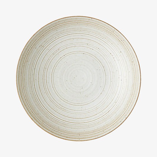 Plate 23cm Deep, Sand, Thomas Nature