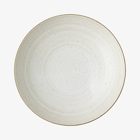 Plate 28cm Deep, Sand, Thomas Nature