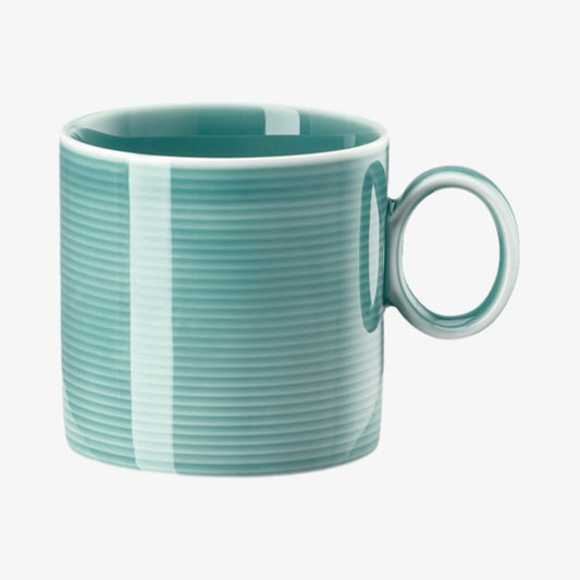 MUG WITH HADE, COLOR - ICE BLUE, CEO