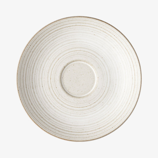 Cappuccino saucer, sand, thomas nature