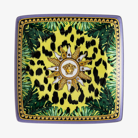 Bowl 12cm sq. Flat, Jungle Animalier, Versace