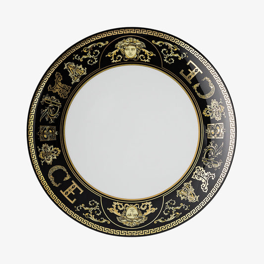 Plate 21cm, Virtus Gala Black, Versace