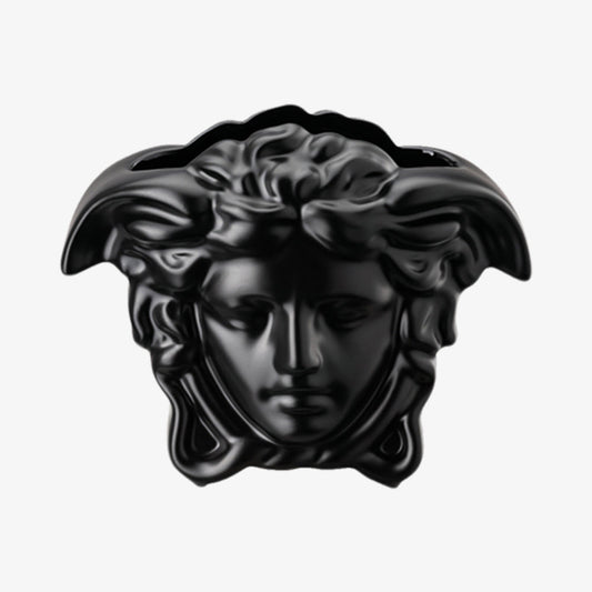 Maljakko 9cm, musta, medusa grande