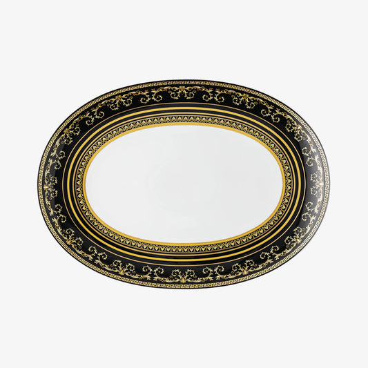 Platter 38cm, Virtus Gala Black, Versace