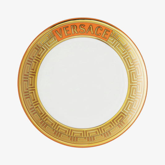 Plate 21cm, Orange Coin, Medusa Amplified