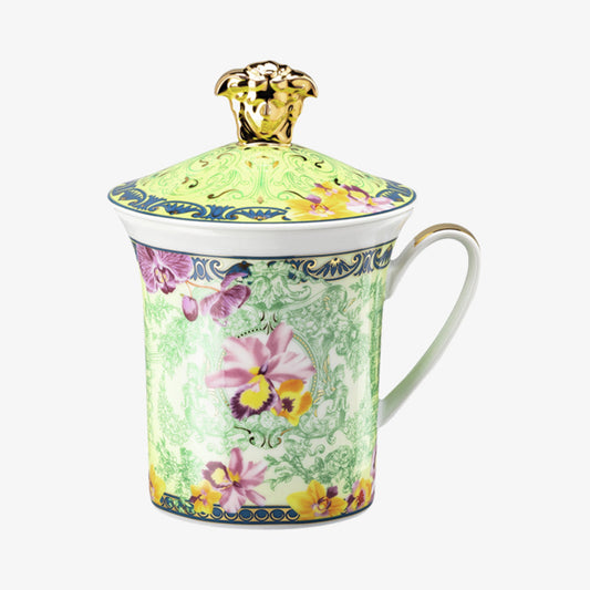 Mug with lid/30years, D.V. Floralia, Versace