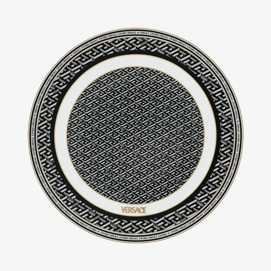 Servicplatta 33 cm, Signature Black, La Greca
