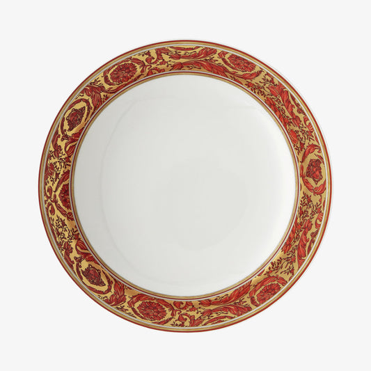 Plate 22cm Deep, Medusa Garland Red, Versace