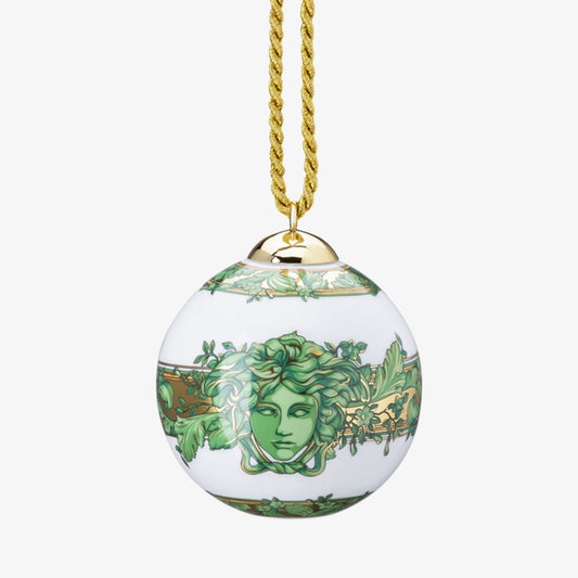 Porc. Ball, Medusa Garland Green, Versace