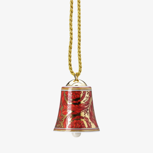 Porc. Bell, Medusa Garland Red, Versace