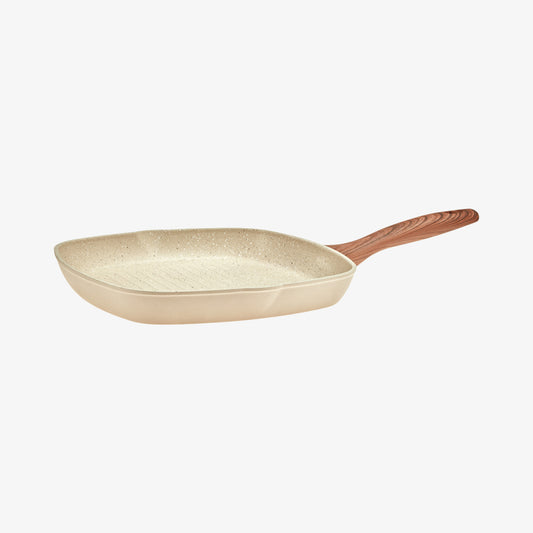 Grill pan 28 cm x 28 Rock & Rose Pink Aluminum