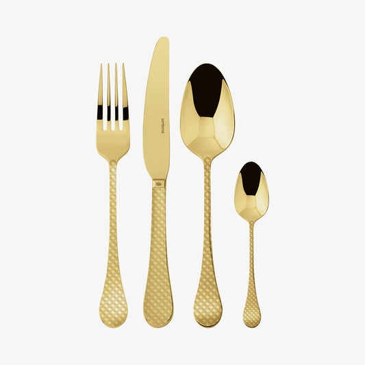 Set 24 pcs S.H. Taormina Pvd Gold