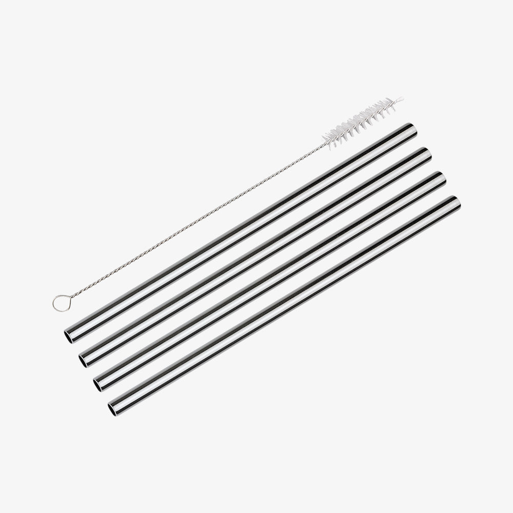 Sugger tube Steel Grande 4 pcs. w/cleaning brush straight