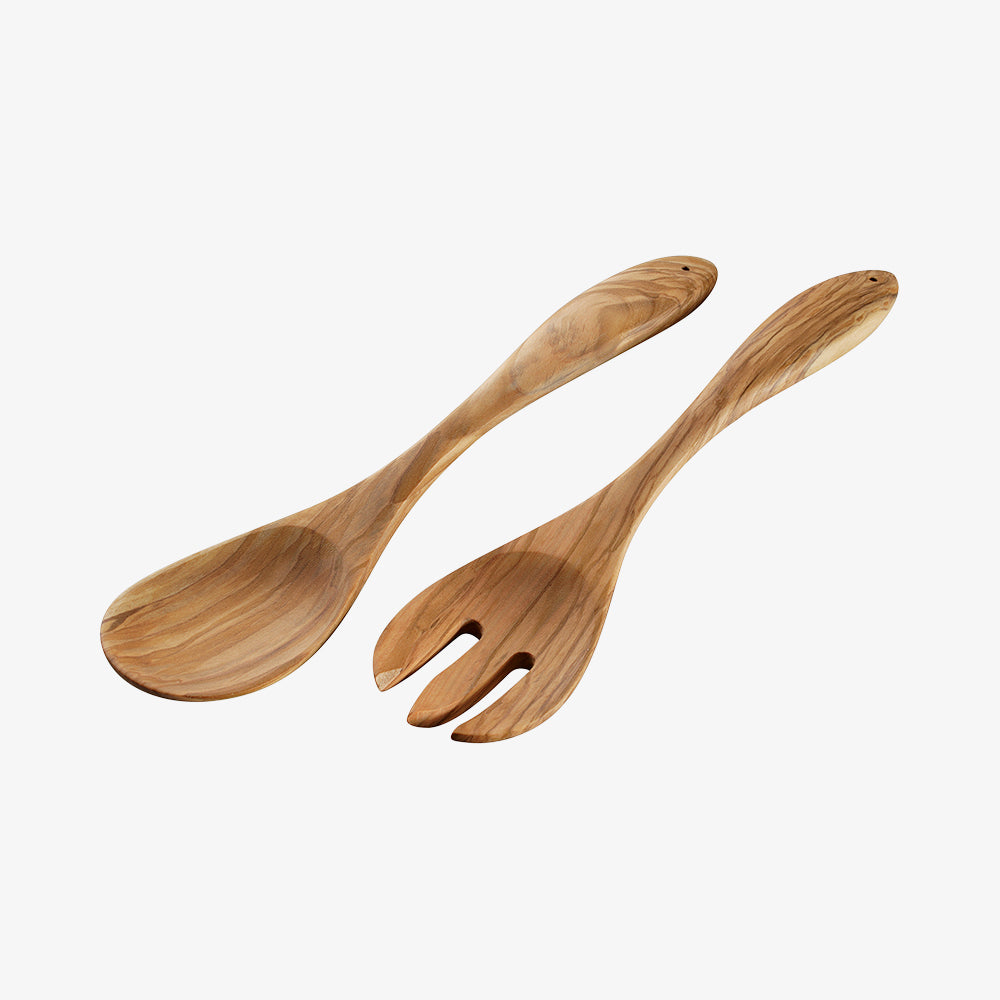 Tuscany salad cutlery olive tree